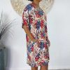 Ladies Sundrenched Short Dresses | Resort Dress "Palm Paradise"